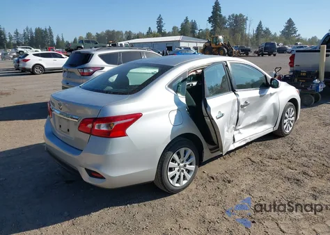 2019 Nissan Sentra S из США, поврежденный, VIN 3N1AB7AP8KY263156